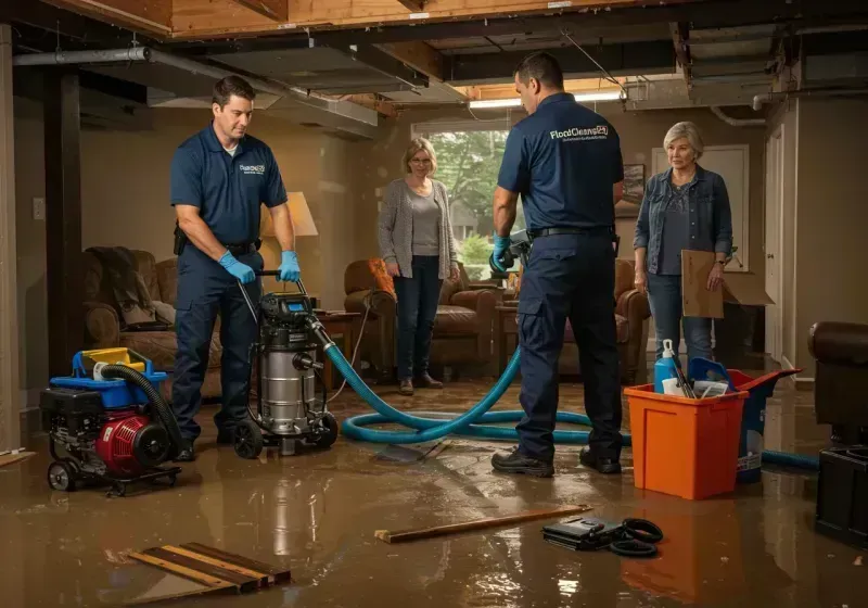 Basement Water Extraction and Removal Techniques process in Sun City, CA