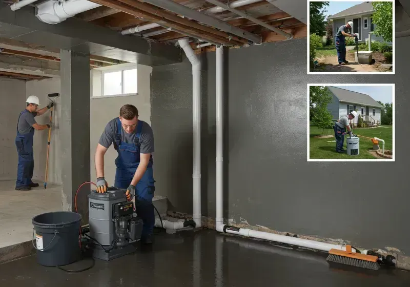 Basement Waterproofing and Flood Prevention process in Sun City, CA